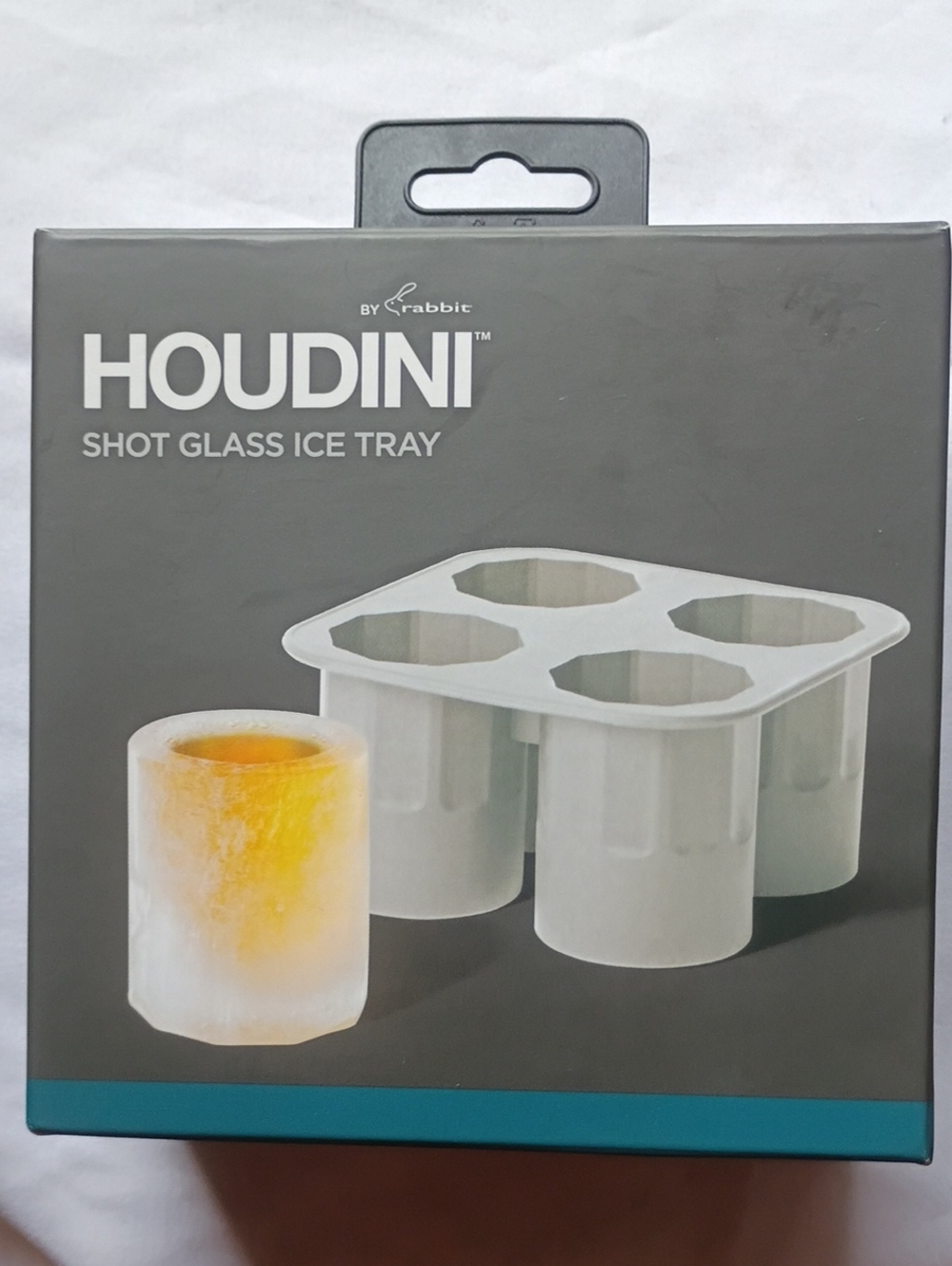 HOUDINI Shot Glass Ice Tray - Frosted White